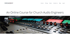 Desktop Screenshot of mixcademy.com